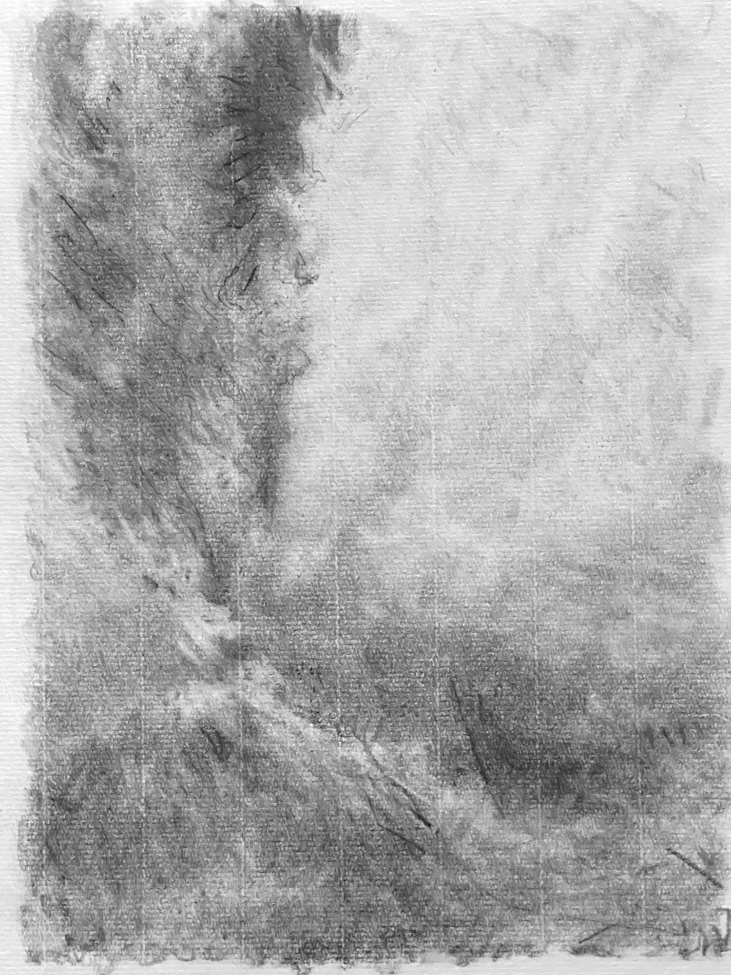 Crayonné d'après peinture V