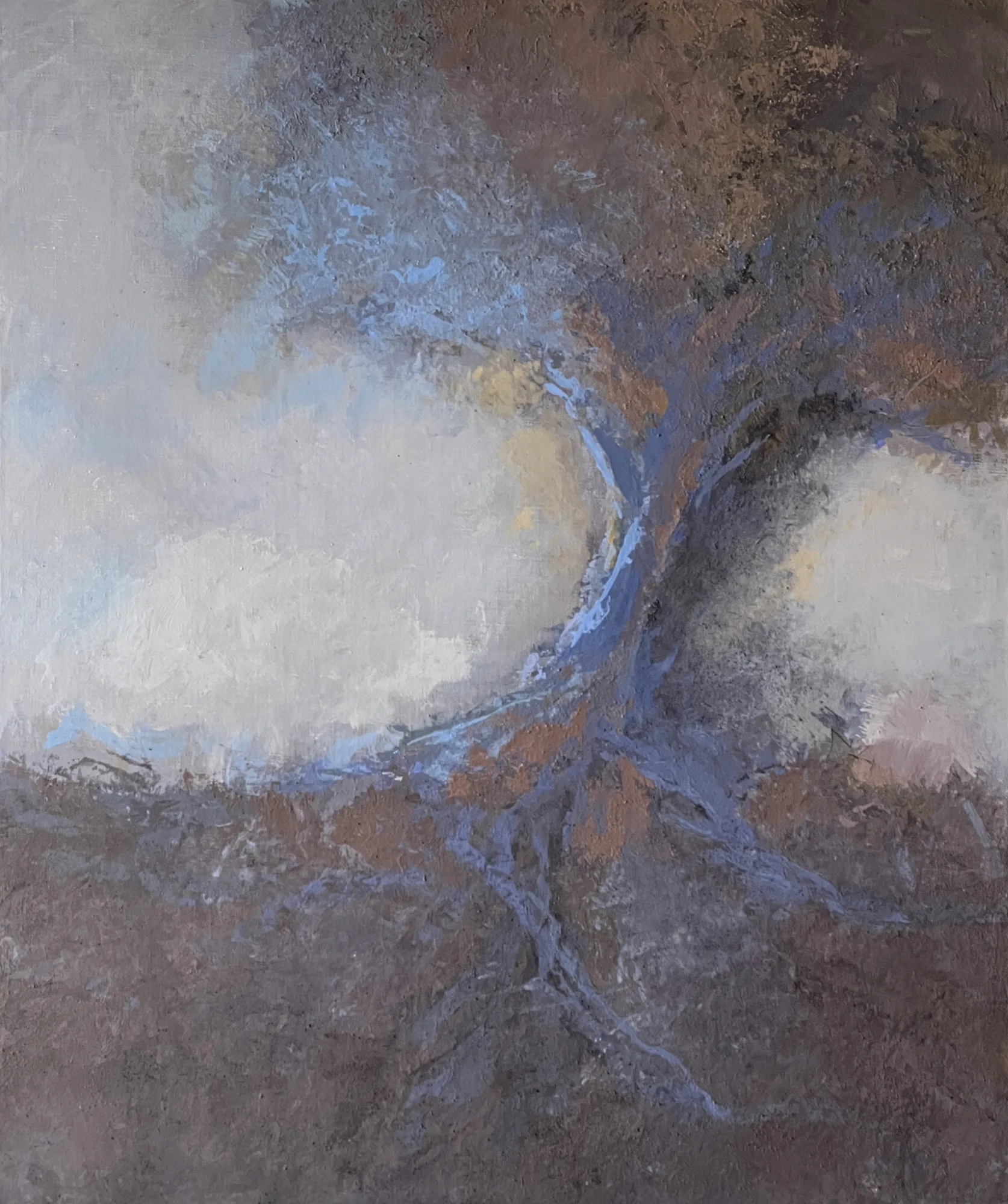 Arbre d'un jour de rouille